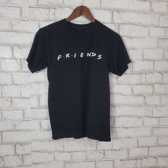 FRIENDS black graphic tee - Picture 1 of 8